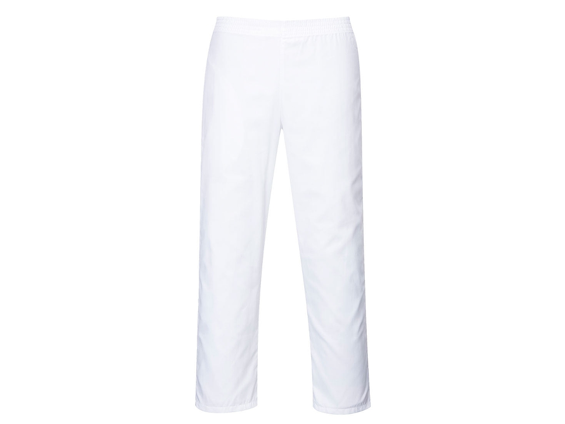 Calça Baker Confortável E Leve Branco / Xs