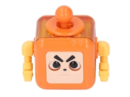 Bloque Robot Relaxante Para Crianças Laranja: Alivia O Estresse, Desenvolve A Lógica E Passa O Tempo