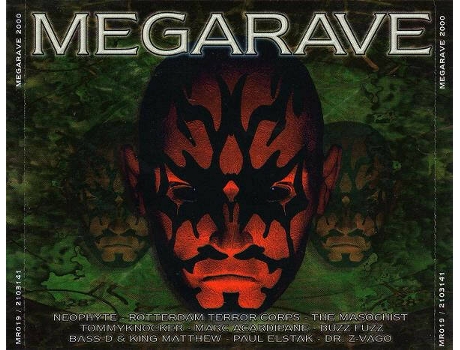 Cd Megarave 2000 Megarave Records, Arcade