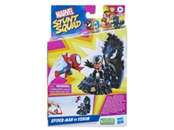 Marvel Stunt Squad Homem-Aranha X Venom Playset MARVEL CLASSIC (Idade recomendada: 4 anos)