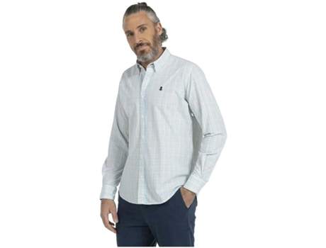 Camisa de Homem PULPO Checagem Sopro Verde (S)