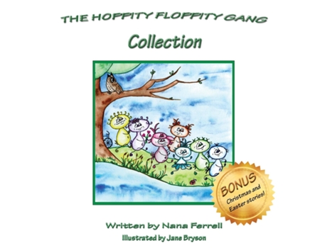 Livro The Hoppity Floppity Gang Collection de Nana Ferrell (Inglês)