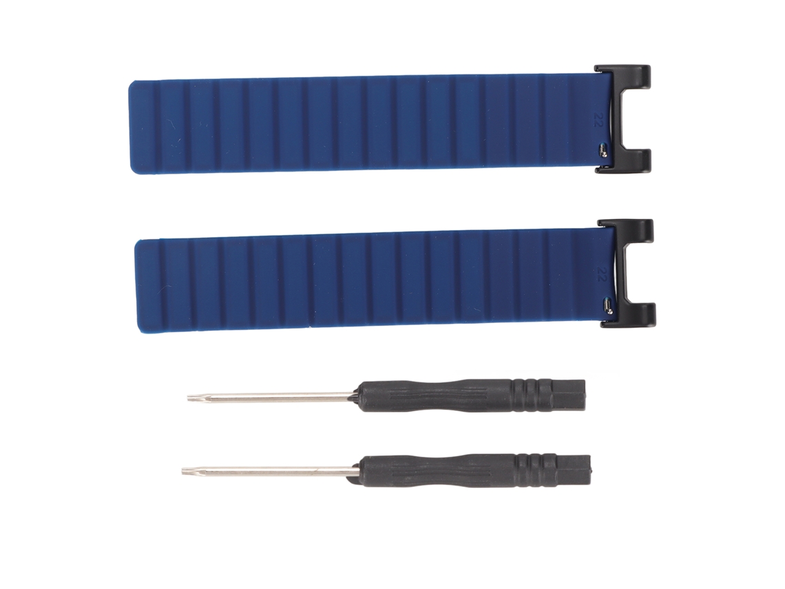 Pulseira de Silicone com Sistema Magnético para Amazfit T rex e T rex Pro azul | S/MARCA