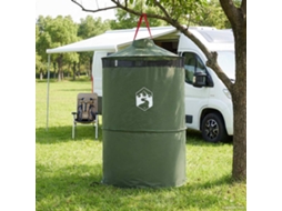 Vidaxl Tenda De Banheiro Pop-up Com Corda De Pendurar Verde