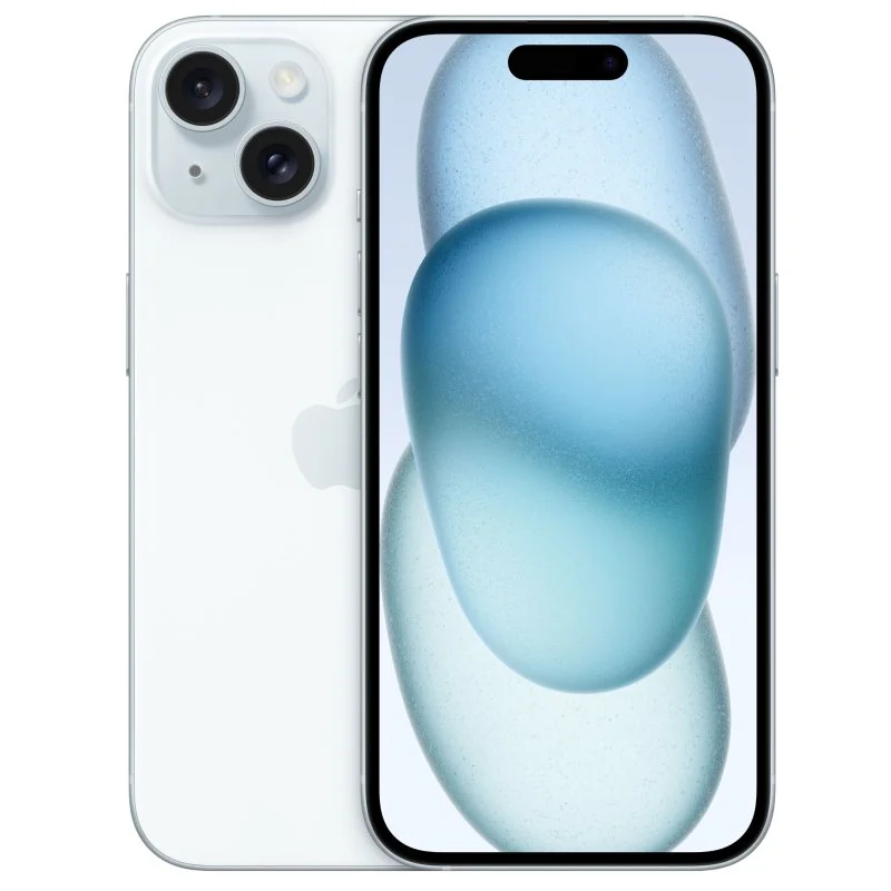 Smartphone APPLE Iphone 15 128Gb Azul Grau Premium (Recondicionado Como Novo)