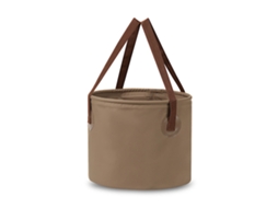 Balde Plegable Exterior Resistente 20l Café
