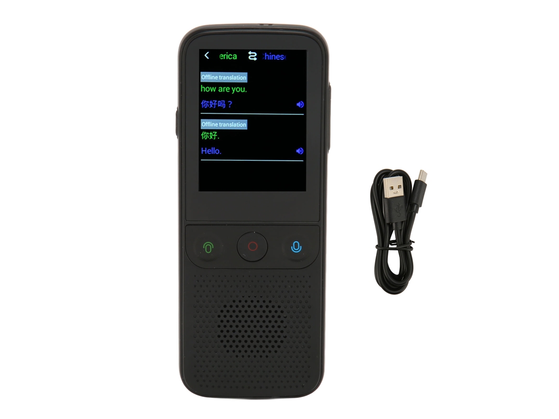 138 Idiomas Smart Voice Translator 2,4 Polegadas Touch Screen 1 Gb Ram 8 Gb Rom Dispositivo Tradutor De Idiomas Wifi Portátil