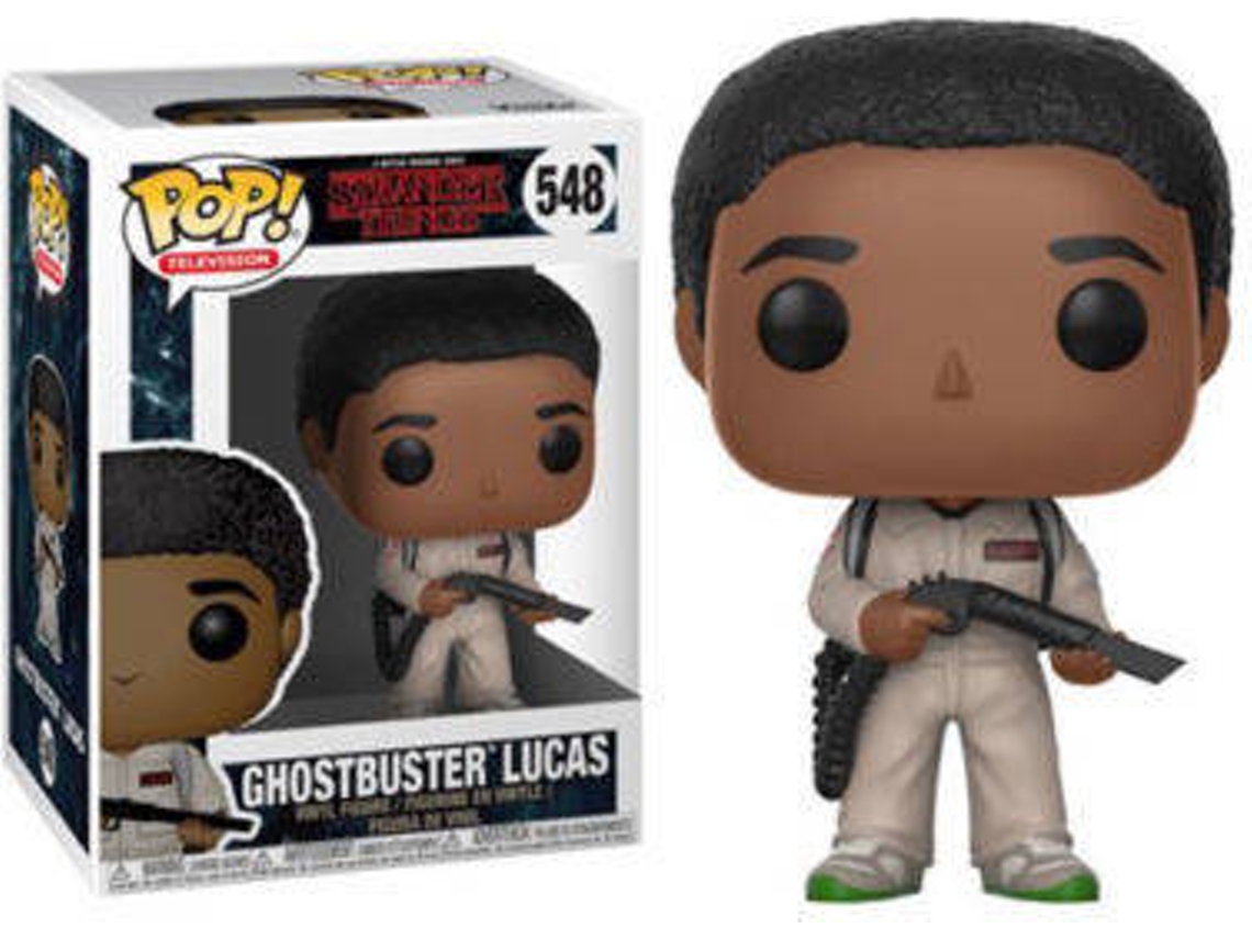 Figura FUNKO Pop! Vinyl Stranger Things: Lucas Ghostbusters