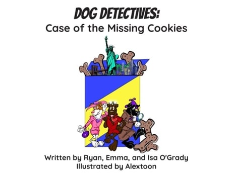 Livro Dog Detectives Case of the Missing Cookies de Ryan O'Grady (Inglês)