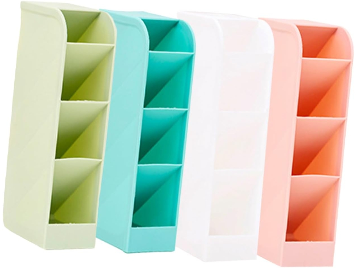 Organizador De Lápis E Canetas Sewacc Com 4 Peças Design Desenho Animado Escritório