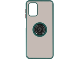 Capa E Suporte Samsung Galaxy A02s Ushion Anel Metálico Função Suporte Verde