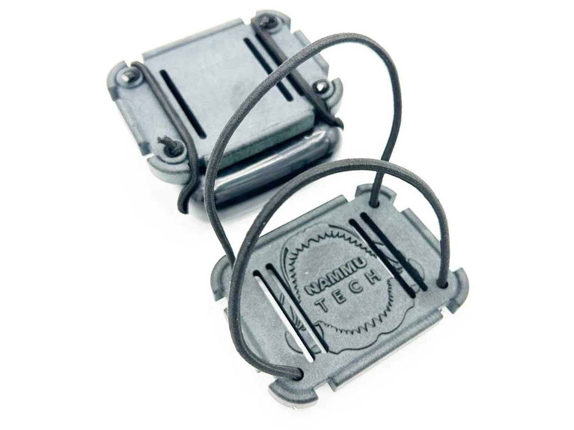 Placa para Um Peso Carbon Prateadonammu Tech