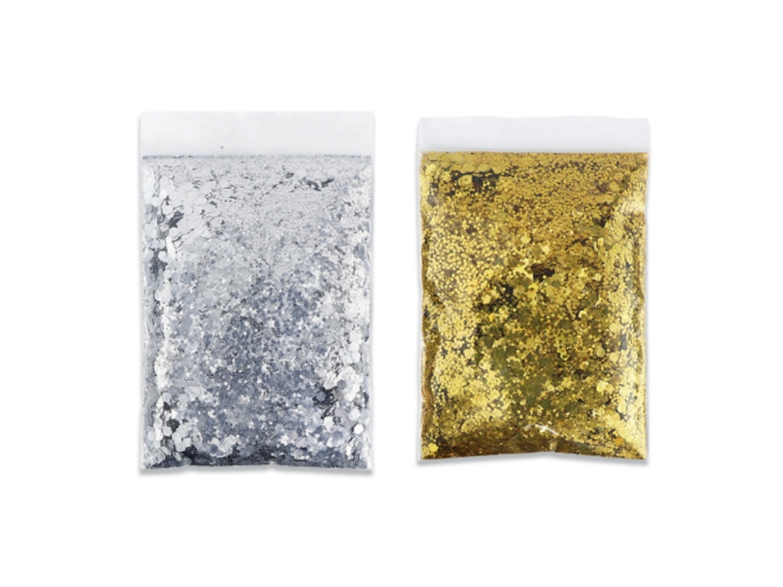MEOIRUERY 100g Glitzer,glitzerpulver Glitter, Pulver Glitzer, Basteln Glitzer Staub,gold Glitzer Glitter Für Nägel,schimmernder Glitzerpuder, Bunter Glitter Für