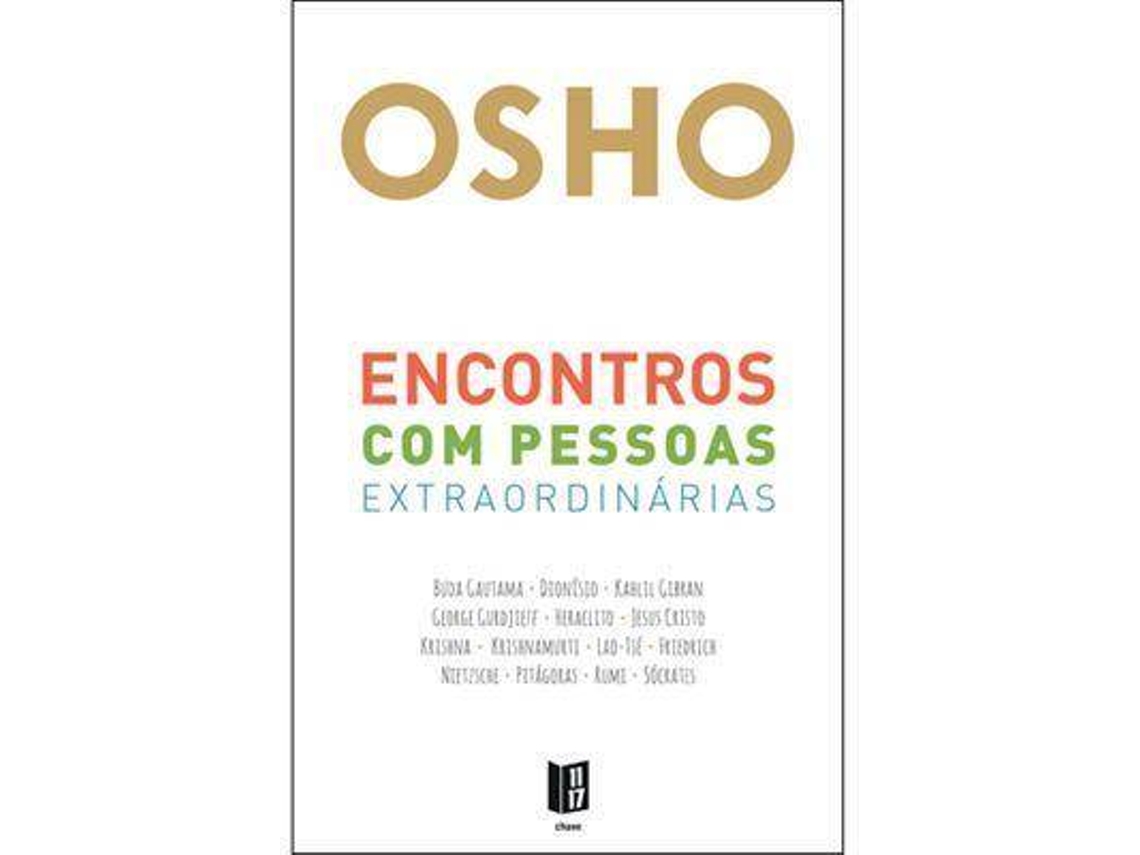 Livro Encontros com Pessoas Extraordinárias de Osho (Português)