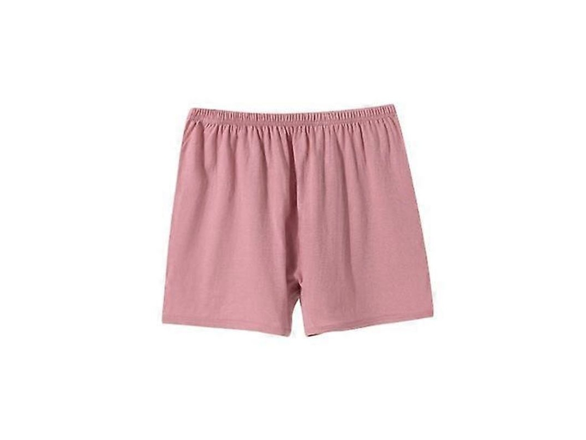 Roupa Interior Para Mulheres Maiores De Algodão Macio E Solto, Calcinhas Altas Para Senhoras Adultas E Idosas L Rosado
