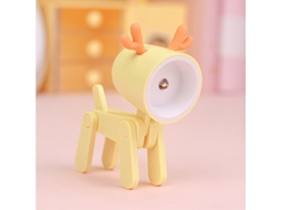 2026 lâmpada de Noite Mini Kawaii com Suporte para Telefone Led Decorativa Cervo Amarelo