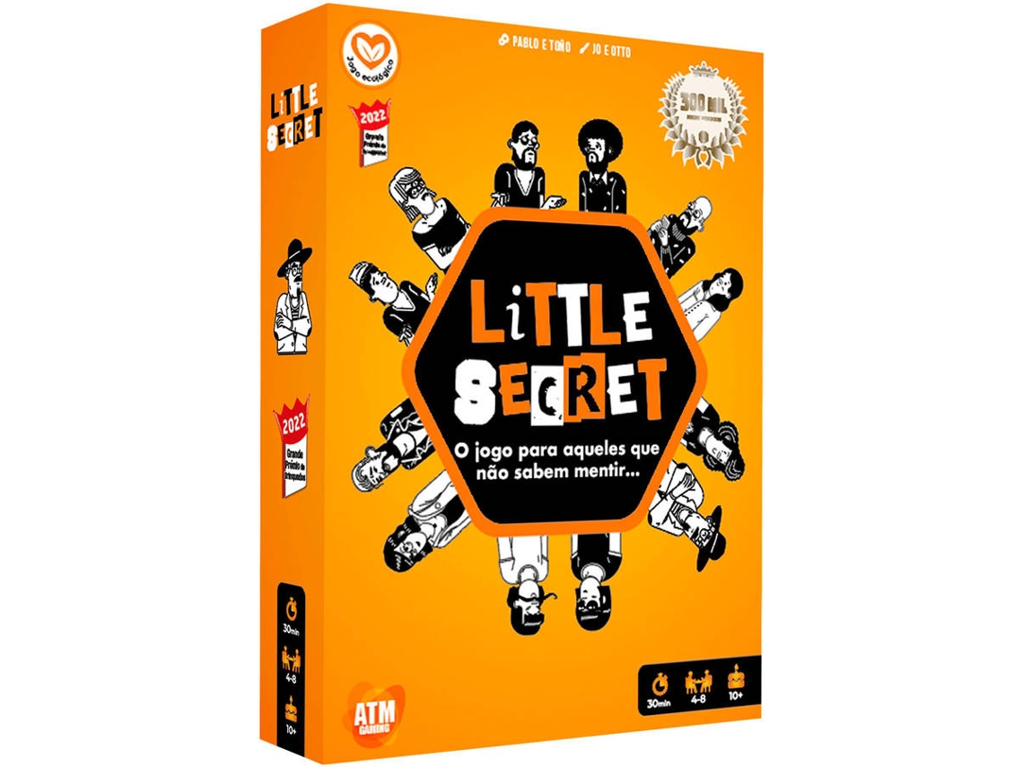 Jogo de Cartas Little Secret - Formato Viagem (Idade Mínima: 14 anos)