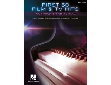 Livro FIRST 50 FILM TV HITS YOU SHOULD PLAY ON de Unknown e Unknown (Inglês)