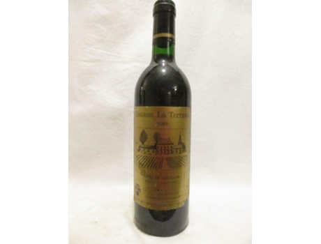 Vinho Tinto CHÂTEAU LA TERRASSE 1989 (75 cl - 1 unidade)