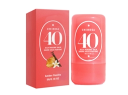 Bálsamo Perfume Sólido Âmbar Baunilha Aroma Doce