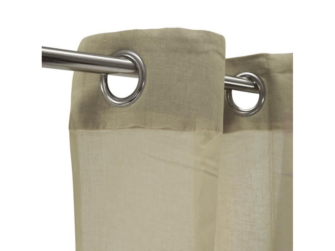 Voile 100% Algodão Taupe 105x250 Cm THE DECO FACTORY