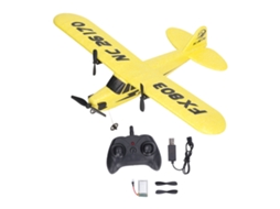 Avión De Espuma Rc Glider 2.4ghz 2 Canales Control Remoto De Largo Alcance Función Completa