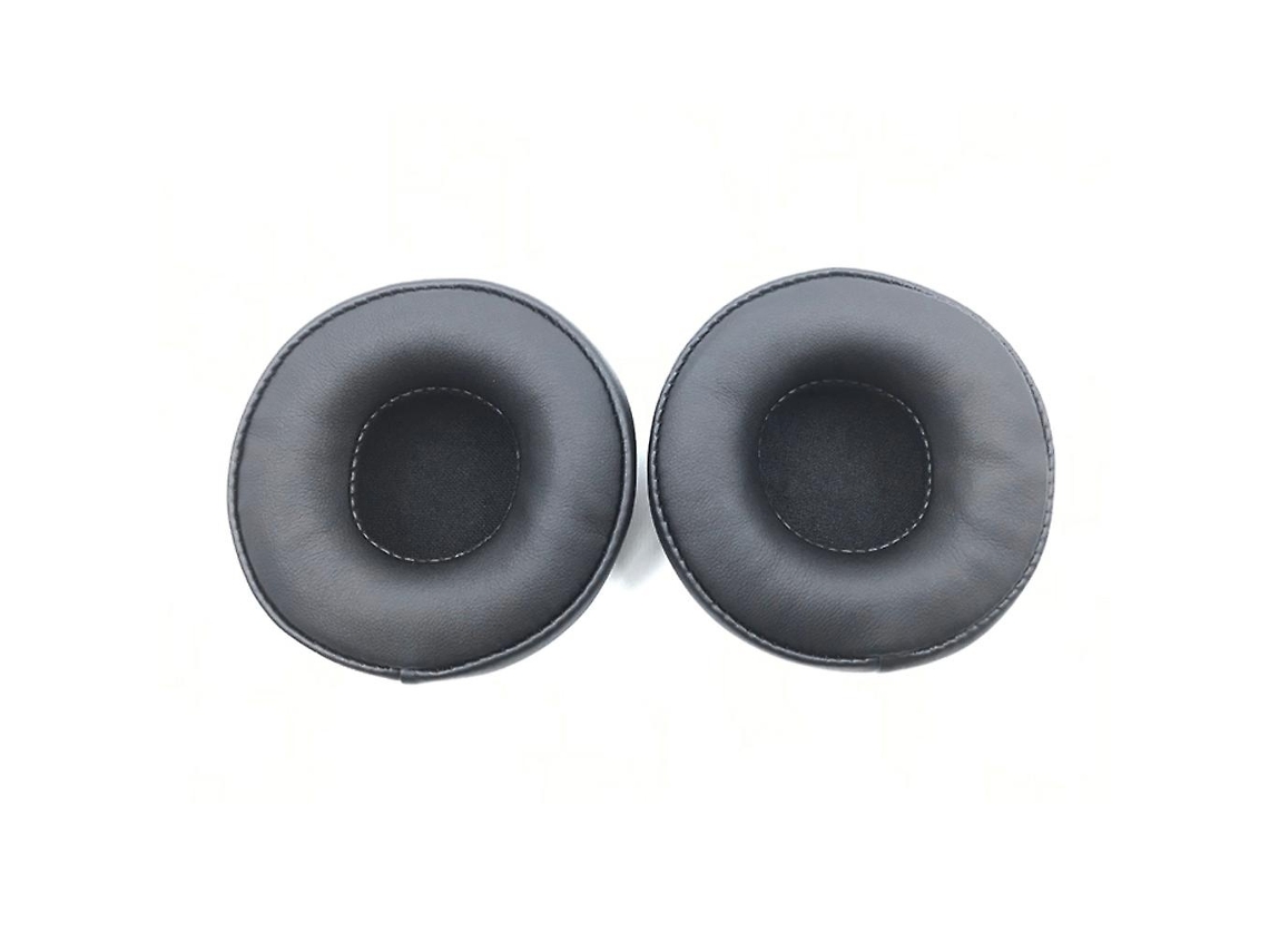 Lurelia Almofadas Auriculares Para Auscultadores Urbanears Plattan Adv Zinken, Em Couro Sintético E Espuma Macia, Preto, 70 Mm, 1 Par