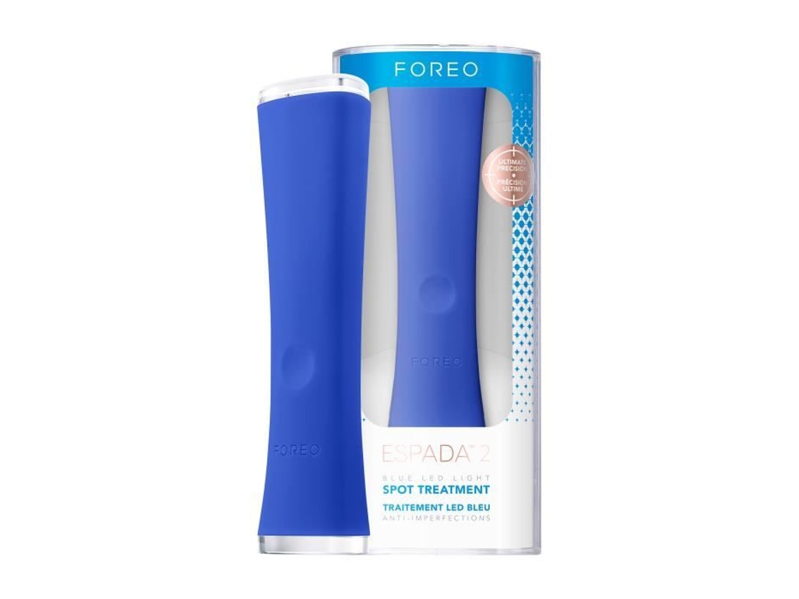 Espada 2 Luminoterapia Led Aparelho Anti Acne E Imperfeições Azul Cobalto Foreo