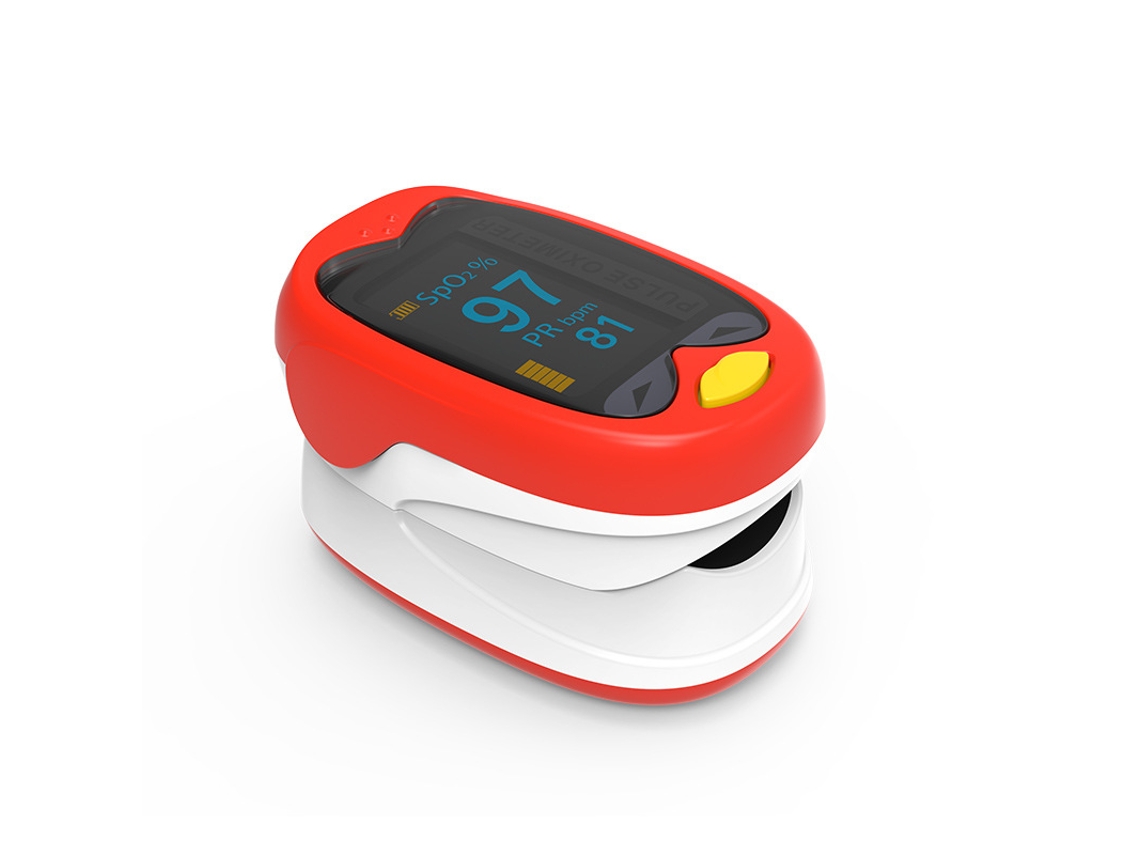 Oxmetro de Dedo para Crianças Vermelho XIAOMOYU