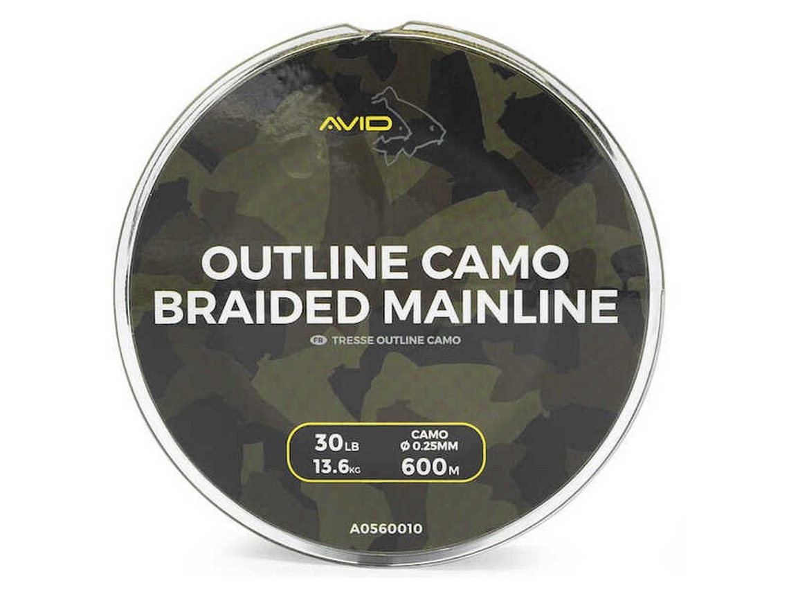 Linha AVID CARP Trançado outline