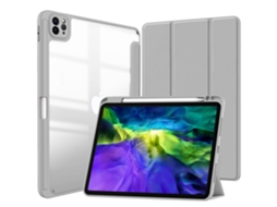 Capa PANOONA Mini 6/7 com acrílico transparente cinza | PANOONA