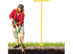 Enxada Rotativa Manual Removível - Ferramenta De Jardinagem Ergonômica Para Flores |
