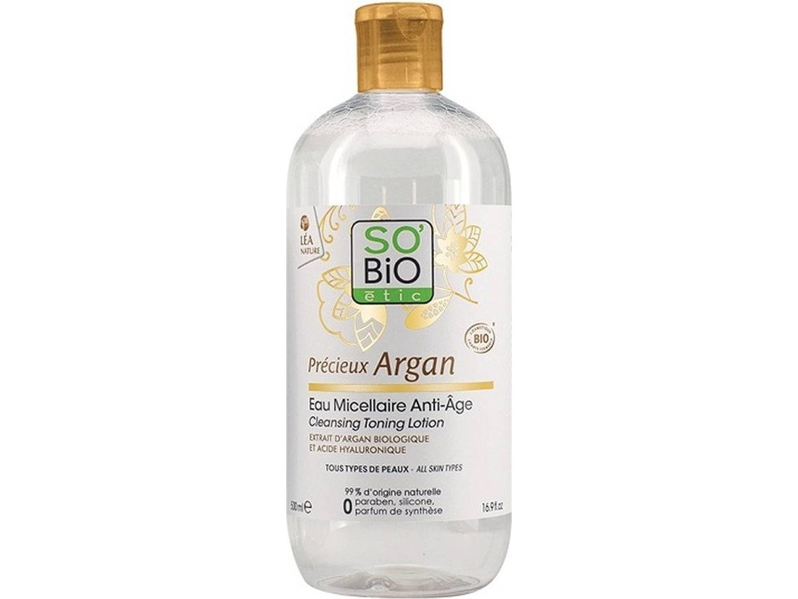 Água Micelar SO'BIO Anti-age (500 ml)