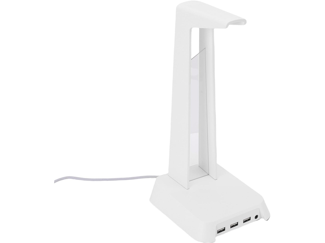 Support De Casque De Jeu Avec Ports Usb, Éclairage Rvb, Support De Casque De Jeu, Base Lestée