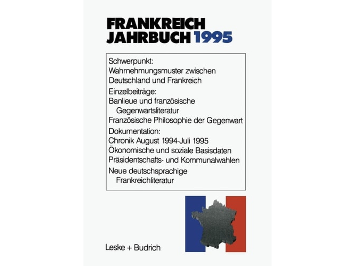 Livro Frankreich-jahrbuch 1995 De Lothar Albertin, Hans Manfred Bock Et Al. (alemão)
