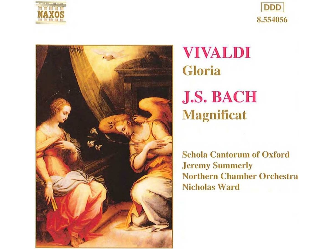 CD Antonio Vivaldi, Johann Sebastian Bach - VIvaldi: Gloria, Bach: Magnificat