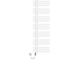 Radiador de Casa de Banho Ferro em com Elemento de Aquecimento 900W 500X1600 Mm Branco ECD GERMANY