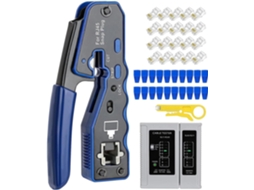 Kit de crimpagem para fixação de cabos elétricos com conectores ergonômicos VAYOTOY