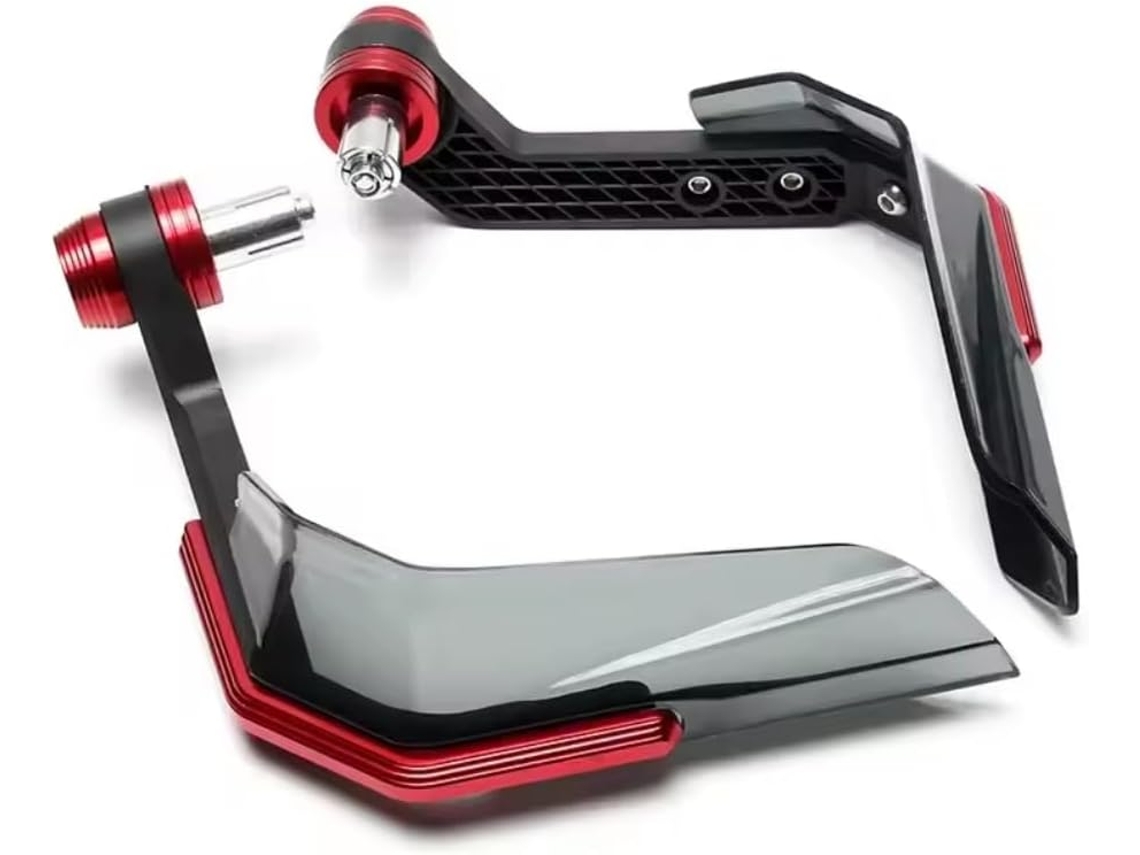 Protetor De Mão Para Motocicleta, Liga De Alumínio Cnc, Projetado Para Resistência E Durabilidade Bwq 024-vermelho