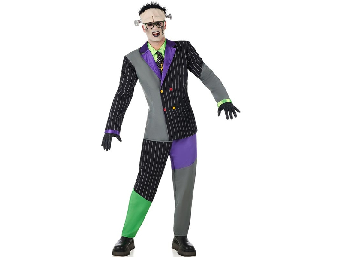 Traje listrado masculino de Frankenstein