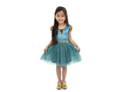 Vestido De Princesa Medieval Da Little Adventures Para Crianças De 5 A 7 Anos.