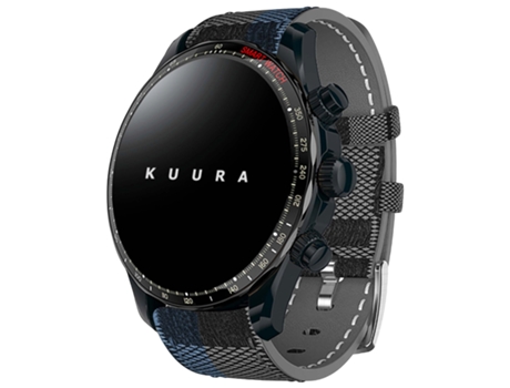 Reloj Inteligente Kuura Fm1 V3, Negro
