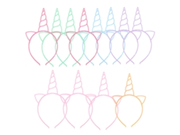 Bandana de cabelo Pretty Loop 2026 para acessórios de festa e maquiagem 02