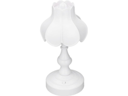 Luminária Noturna Garosa Flower, Luminária De Mesa Retrô Para Quarto, Mini Luminária De Cabeceira Led Para Proteção Dos