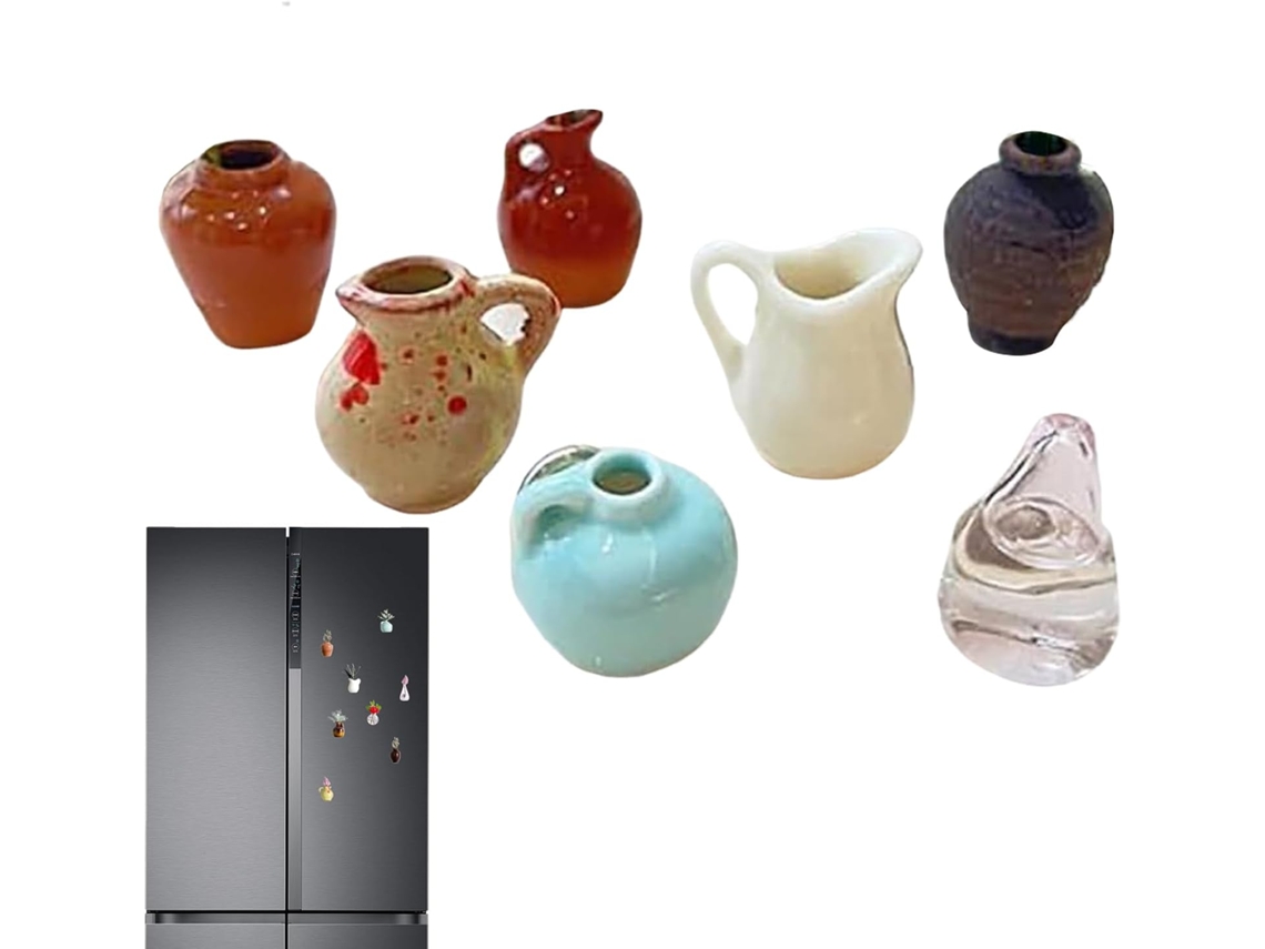 Ímãs De Geladeira Fofos E Divertidos Para Vasos De Plantas, Capas Divertidas Para Vasos De Plantas, Acessórios Para |