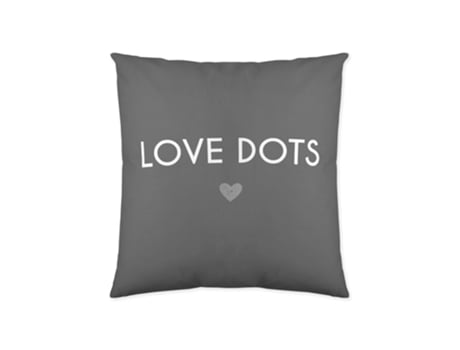 Almofada Decorativa POPCORN Love Dots (Algodão - 60 x 60 cm)