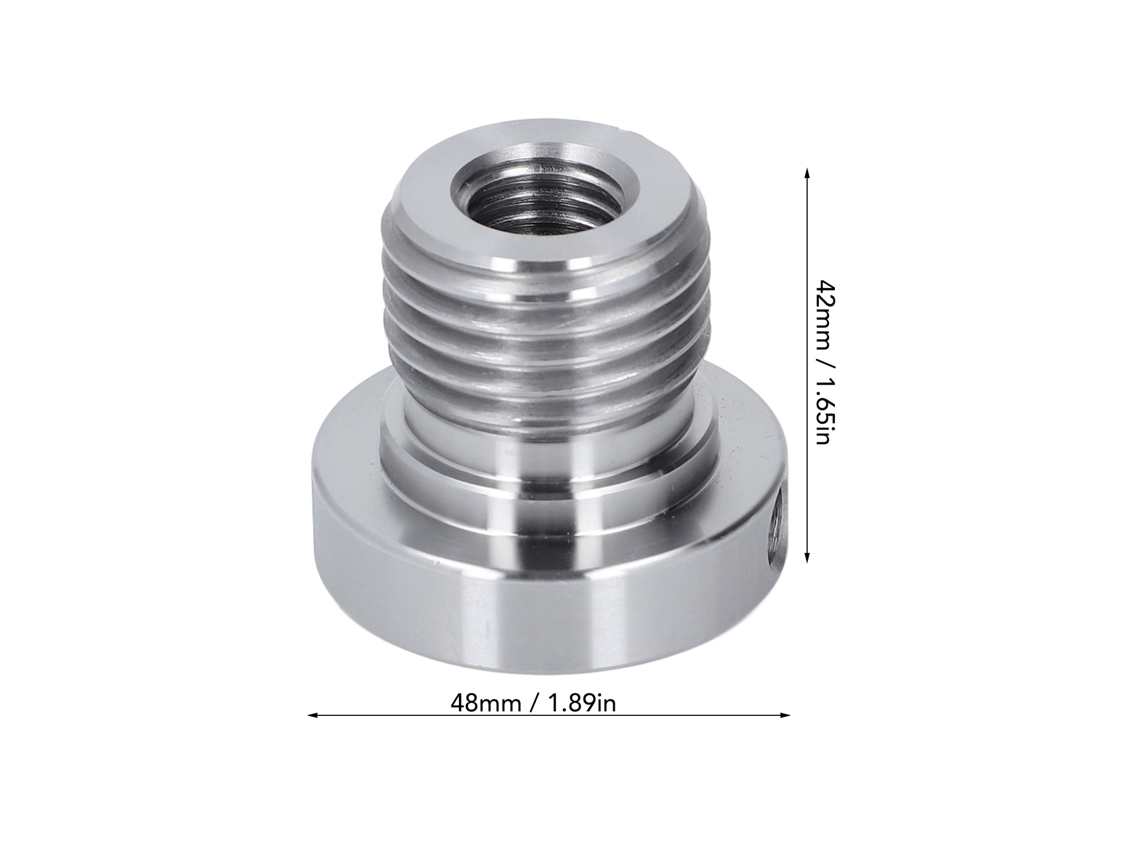 Adaptador De Eixo Para Torno De Madeira Laxiscreed, Compatível Com Cabeça De 33mm E Rosca Fêmea De 18mm