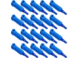 Conjunto de 20 Conectores de Fluidos Abs Freio Para Drenagem de Fluidos, Com Vedação Flexível.