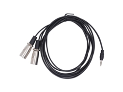 2026 cable 3.5mm Macho a Doble Xlr Macho Trs Stereo Splitter Adaptador para Micrófono