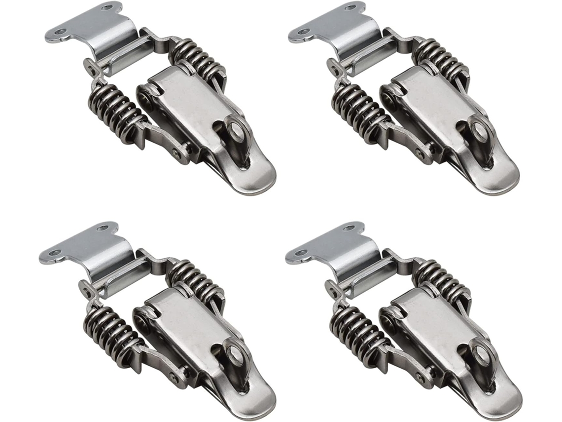 Fechaduras De Aço Inoxidável Com Fechadura, Conjunto De 4